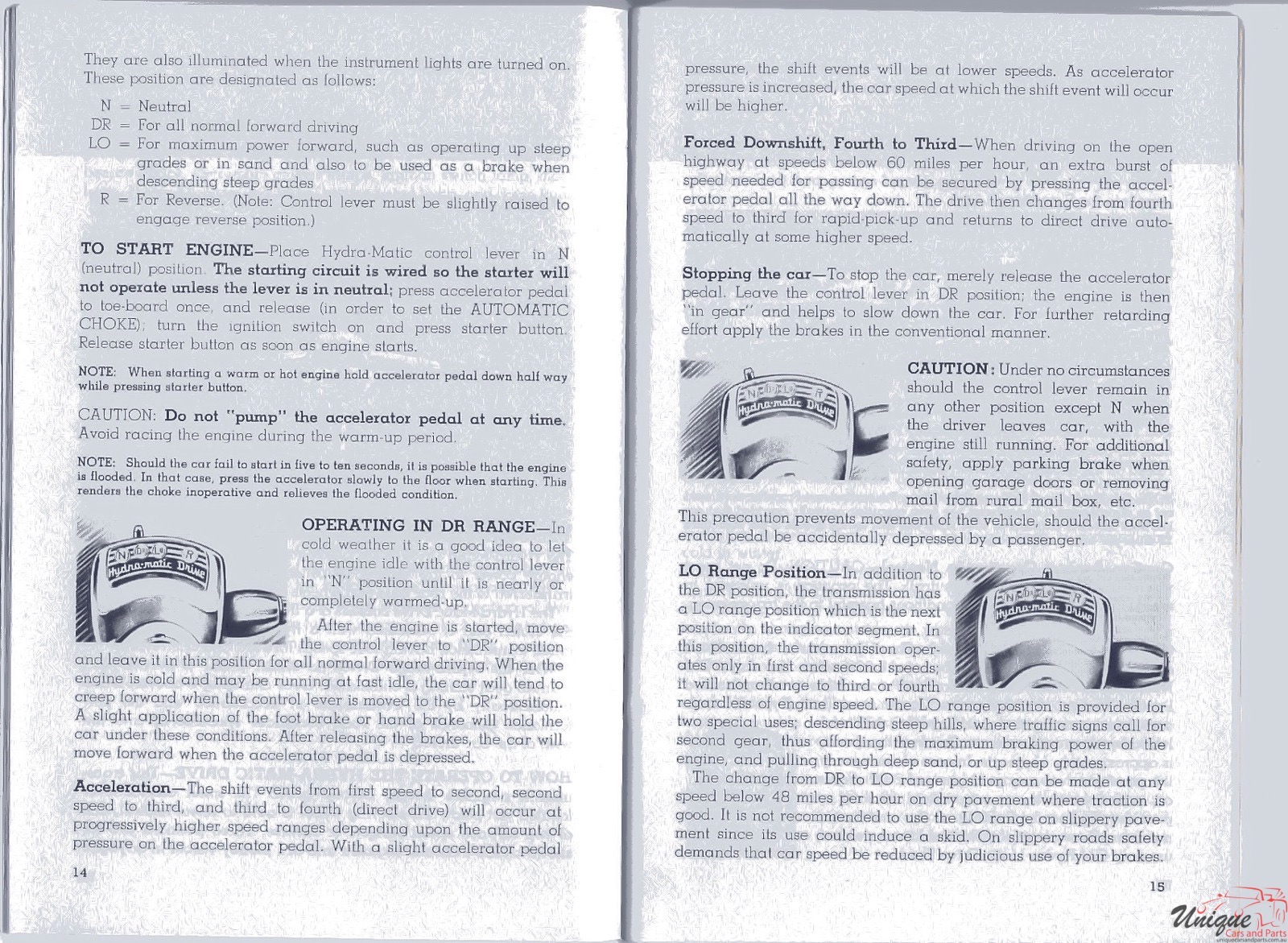 1950 Pontiac Owners Manual Page 3